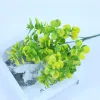 High-quality cross-border simulation green mint leaf flower arrangements, living room decorations, dining room photography props, artificial flower arrangements, leaves, living room decorations, dining room photography props, artificial flowers Item Picture